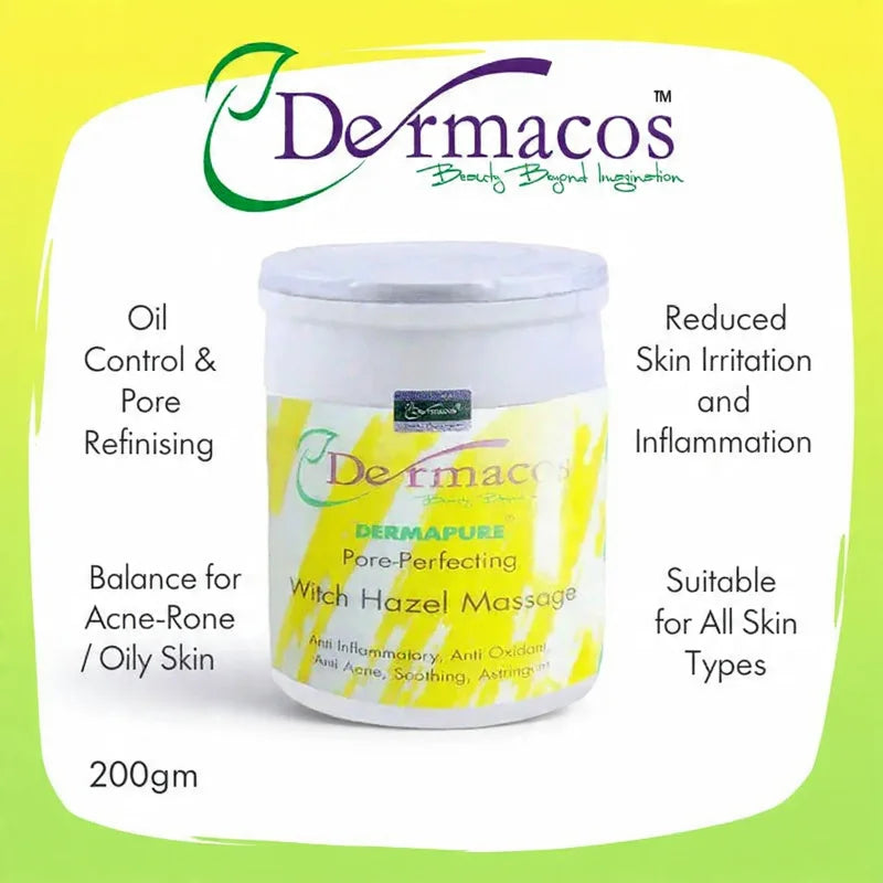 Dermacos Witch Hazel Massage (200gm)