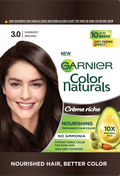 GARNIER 3 Darkest Brown Haircolor Sachet 30ML
