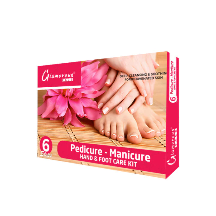 Glamorous Face 6 Steps Manicure- Pedicure Hand & Foot Care Kit