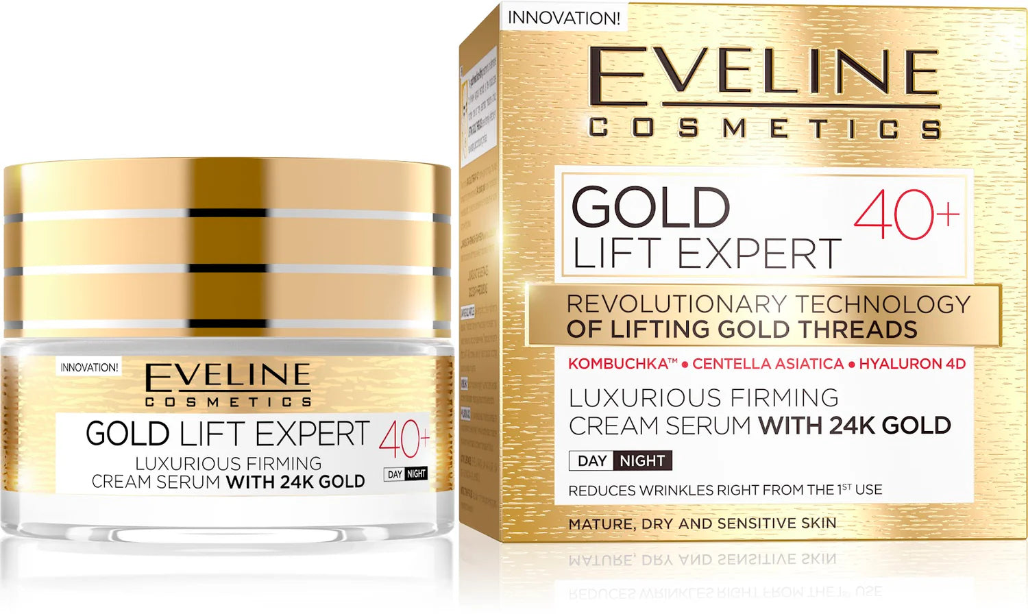EVELINE Gold Lift Expert 40+ Cream 50ML