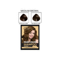 HAIR COLOR SHAMPOO MEDIUM BROWN 30ML