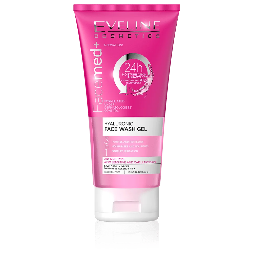 EVELINE Facemed+ Hyaluronic Face Wash Gel 150ML
