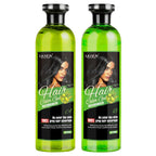 Lichen Hair Color Gel with Argan Oil Natural Black 500 x 2 = 1000ml (Pack of 2)