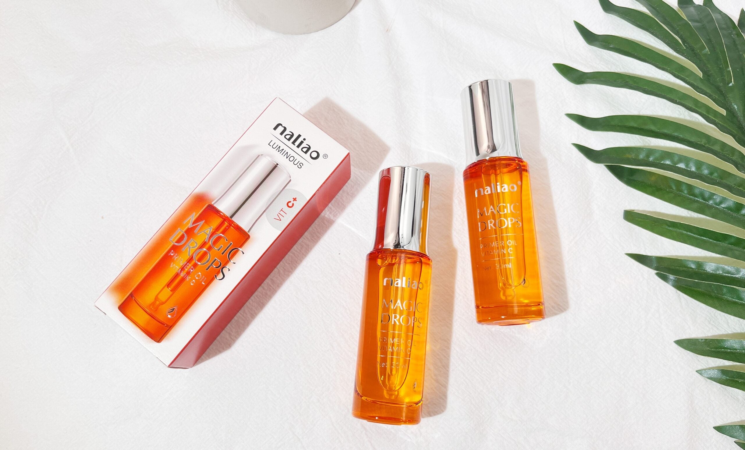 Maliao Magic Drops Primer Oil with Vit C+ Luminous Primer (M353)