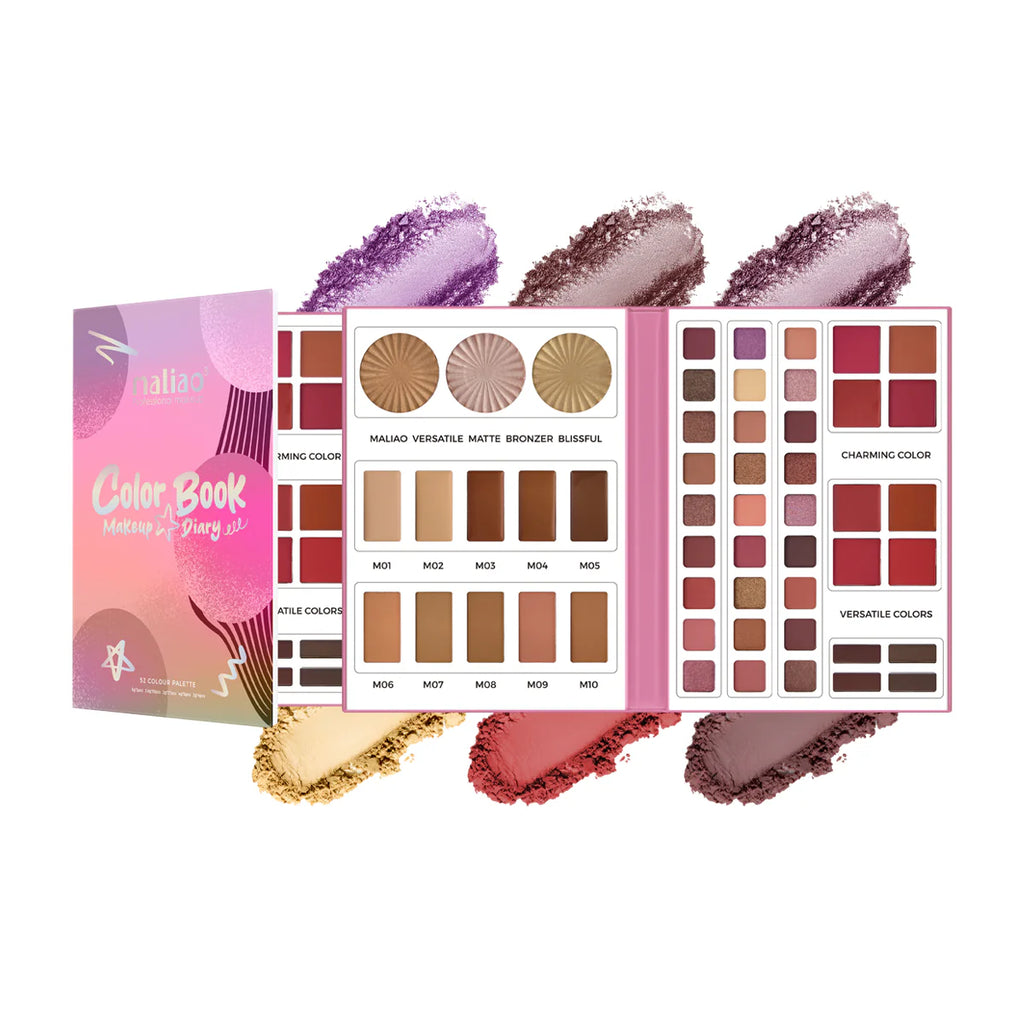 Maliao 52 Color Makeup Palette - All-in-One