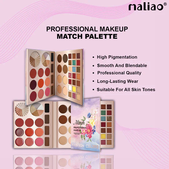 Maliao 44-Color Shadow Palette