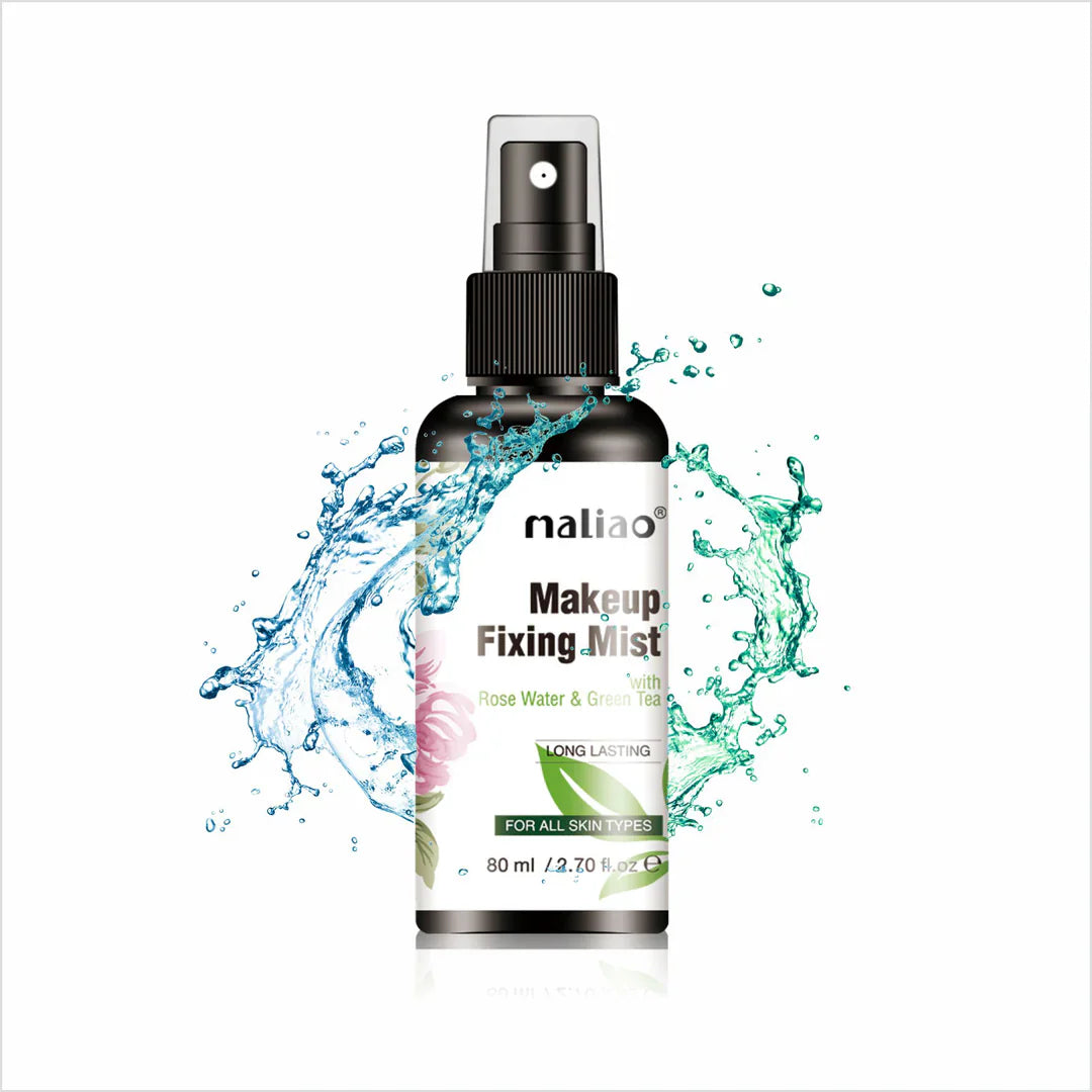 Maliao Makeup Fixing Mist Rose Water & Green Tea 80ml