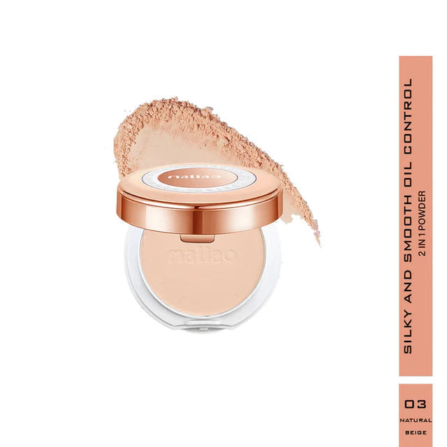 Maliao Silky and Smooth Oil Control 2-in-1 Powder