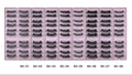 Maliao 6D Studio Effect Eyelashes Dramatic Volume M507A
