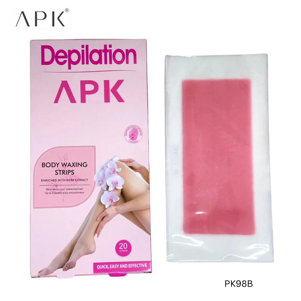 Sale APK Depilation Body Waxing Strips – Smooth Skin Hair Removal (20 Strips)