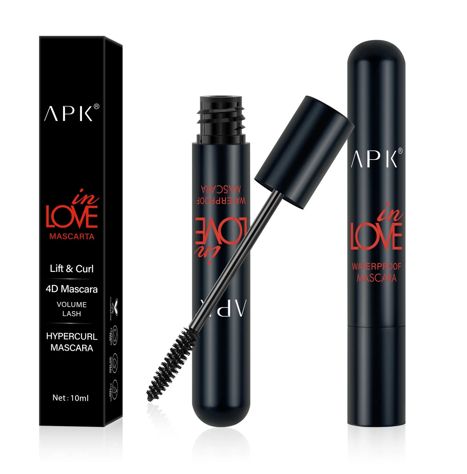 APK 4D Black – Lift and Curl Waterproof Mascara