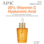 APK Vitamin C Serum 20% – Professional Anti-Aging & Brightening Serum