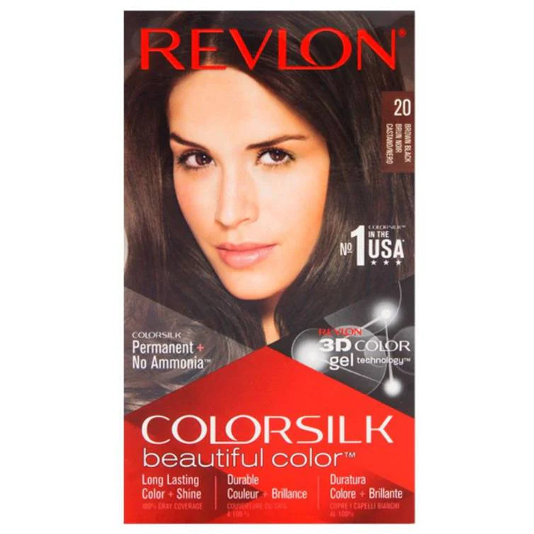 Revlon Colorsilk Brown Black Hair Color 20