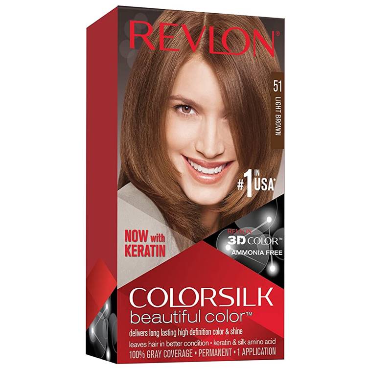 Revlon Colorsilk Light Brown Hair Color 51