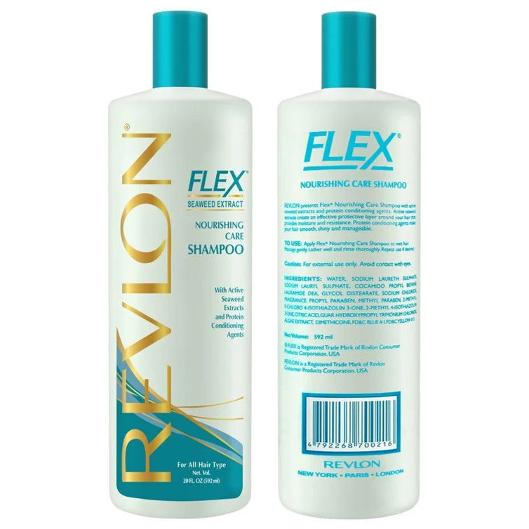 Revlon Flex Seaweed Extract Nourishing Care Shampoo 592ml