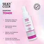 Silky Cool Diamond Facial Toner 140ml