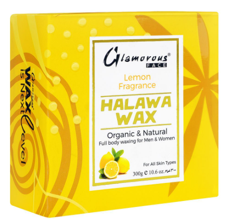 Glamourous Face Lemon Fragrance Halawa Wax, 300g, GF-8092-B