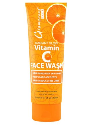 Glamourous Face Radiant Glow Vitamin C Face Wash, For All Types Of Skin, 100g, GF-1088