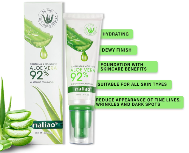 Maliao Aloe Vera  Whitening Foundation M132
