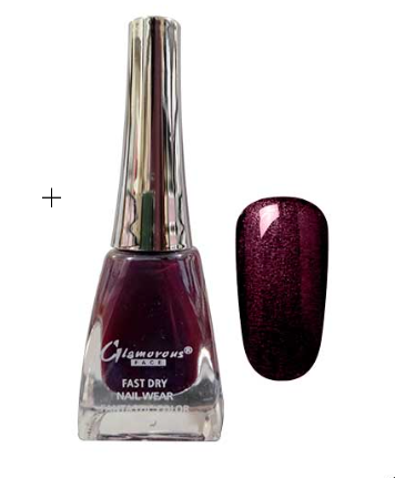 GLAMOROUS FACE FAST DRY FANTASTIC  NAIL POLISH 15 ML