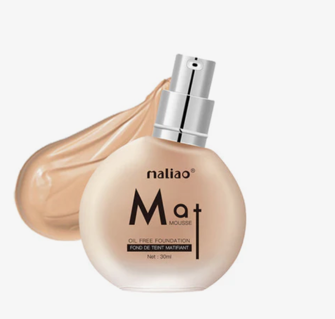 Maliao Matte Mousse Foundation – Oil-Free Perfection (M 268)