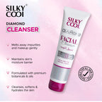 Silky Cool Diamond Facial Cleanser 140ml