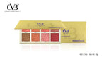 CVB ESSENTIALS 8COLORS BLUSH PALETTE C162