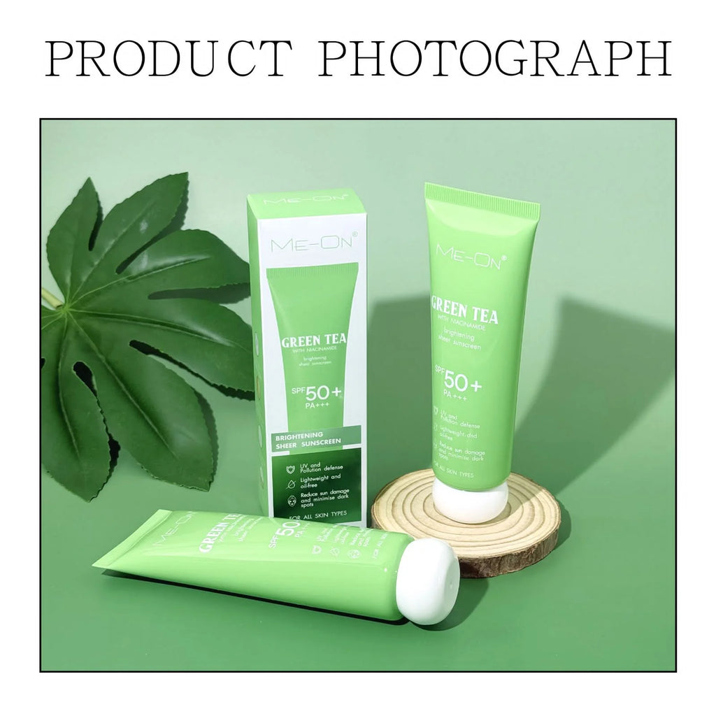 ME-ON GREEN TEA SUNSCREEN SPF-50+ 100ML