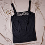 Camisole 002 Top For Women, Girls (Black, Skin, White)
