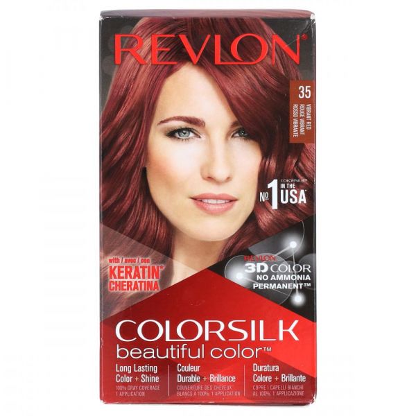 Revlon  Colorsilk Vibrant Red Hair Color - 35