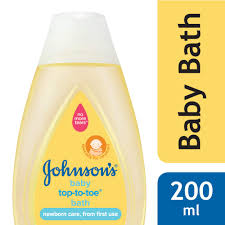 JOHNSON TOP-TO-TOE BABY BATH 200ML