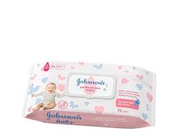 Johnsons Gentle All Over Baby Wipes 72 Pcs