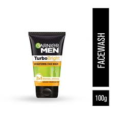 GARNIER MEN TURBO BRIGHT VS BLACK CHARCOAL 100ML