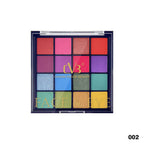 Cvb Face & Eye 16 Colors Eyeshadow Palette