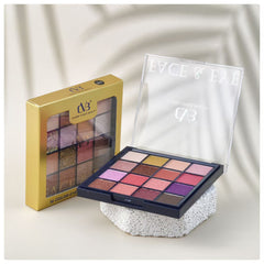 Cvb Face & Eye 16 Colors Eyeshadow Palette