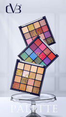 Cvb Face & Eye 16 Colors Eyeshadow Palette