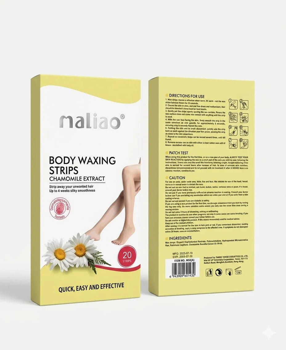 Maliao Wax Strips Hair Removal Strips