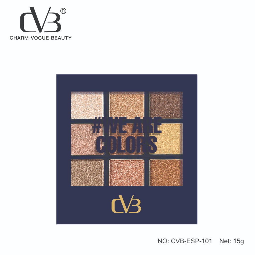 CVB 9 Color Mousse Eye Shadow Palatte