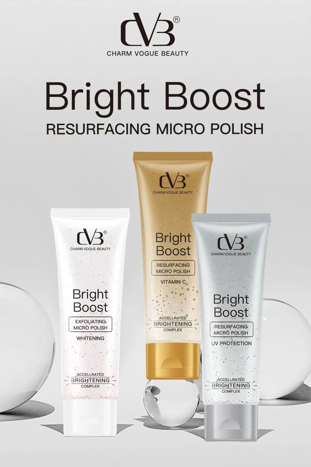 CVB BRIGHT BOOST UV MICRO POLISH-C236