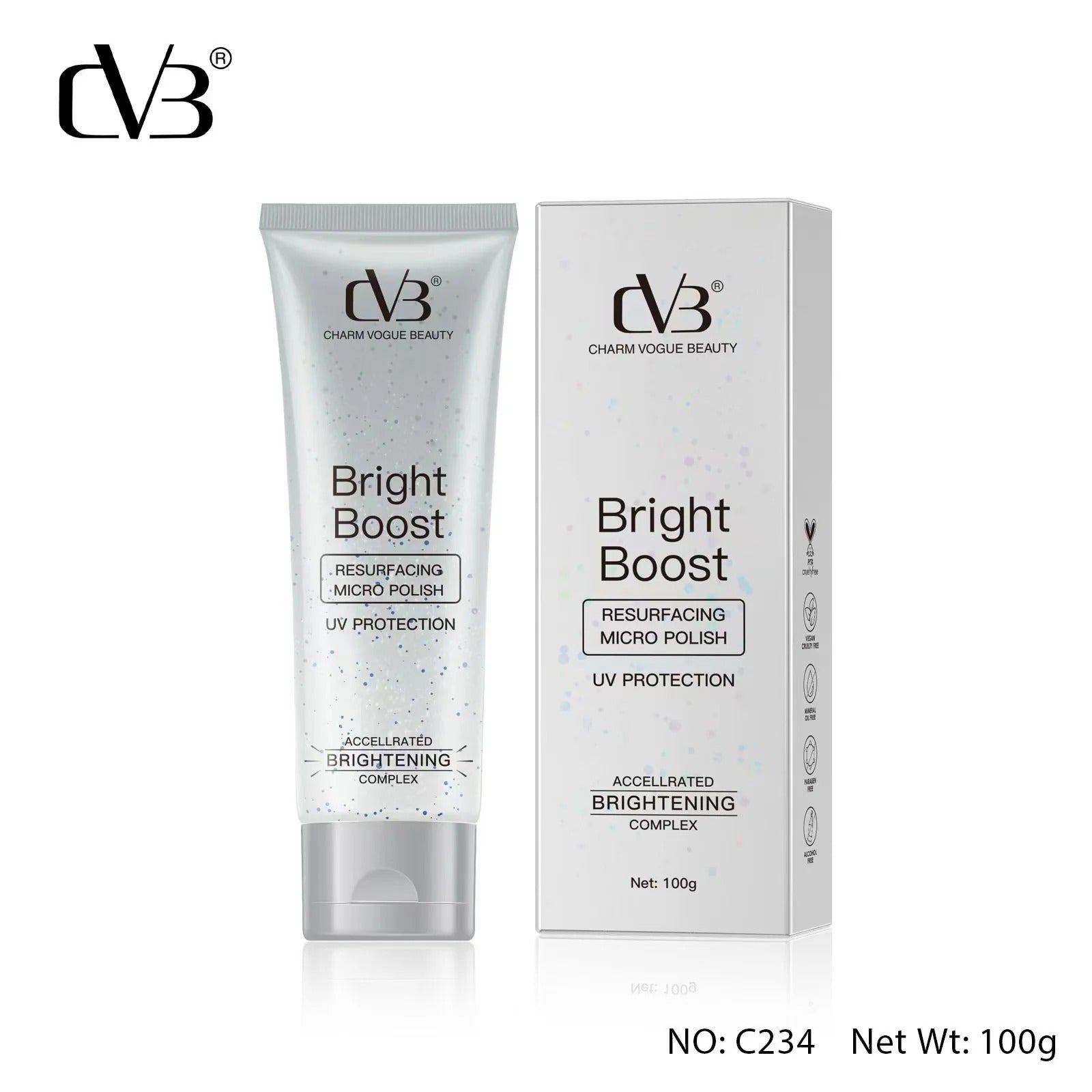 CVB BRIGHT BOOST UV MICRO POLISH-C234