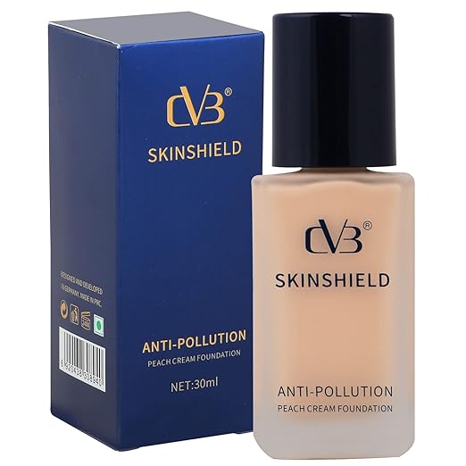 CVB ANTI POLLUTION PEACH CREAM FOUNDATION