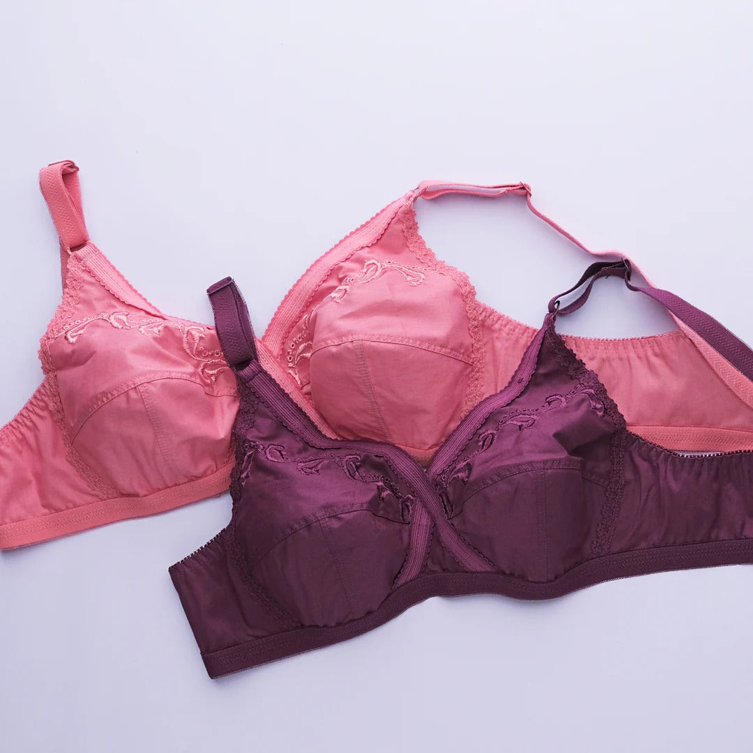 X-Over Cotton Bra