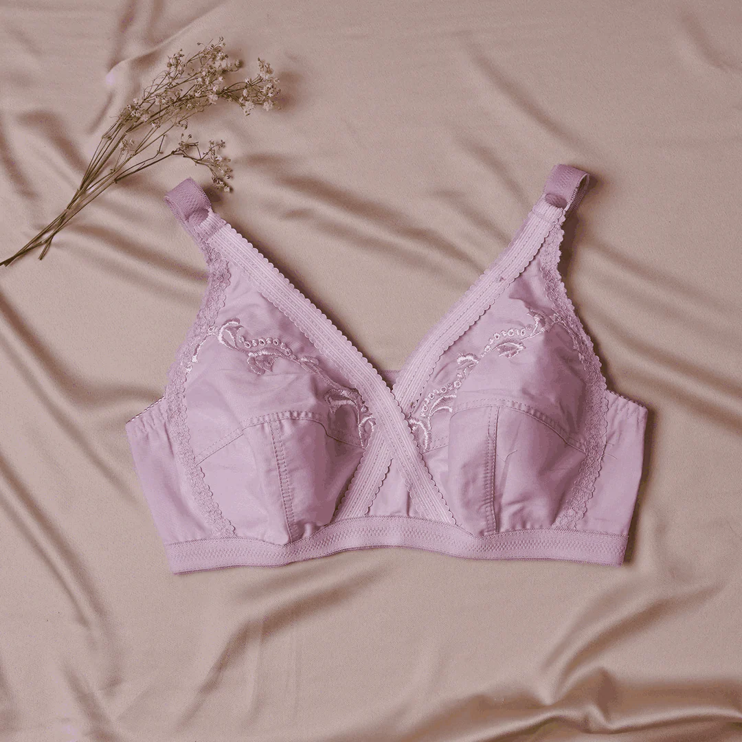 X-Over Cotton Bra