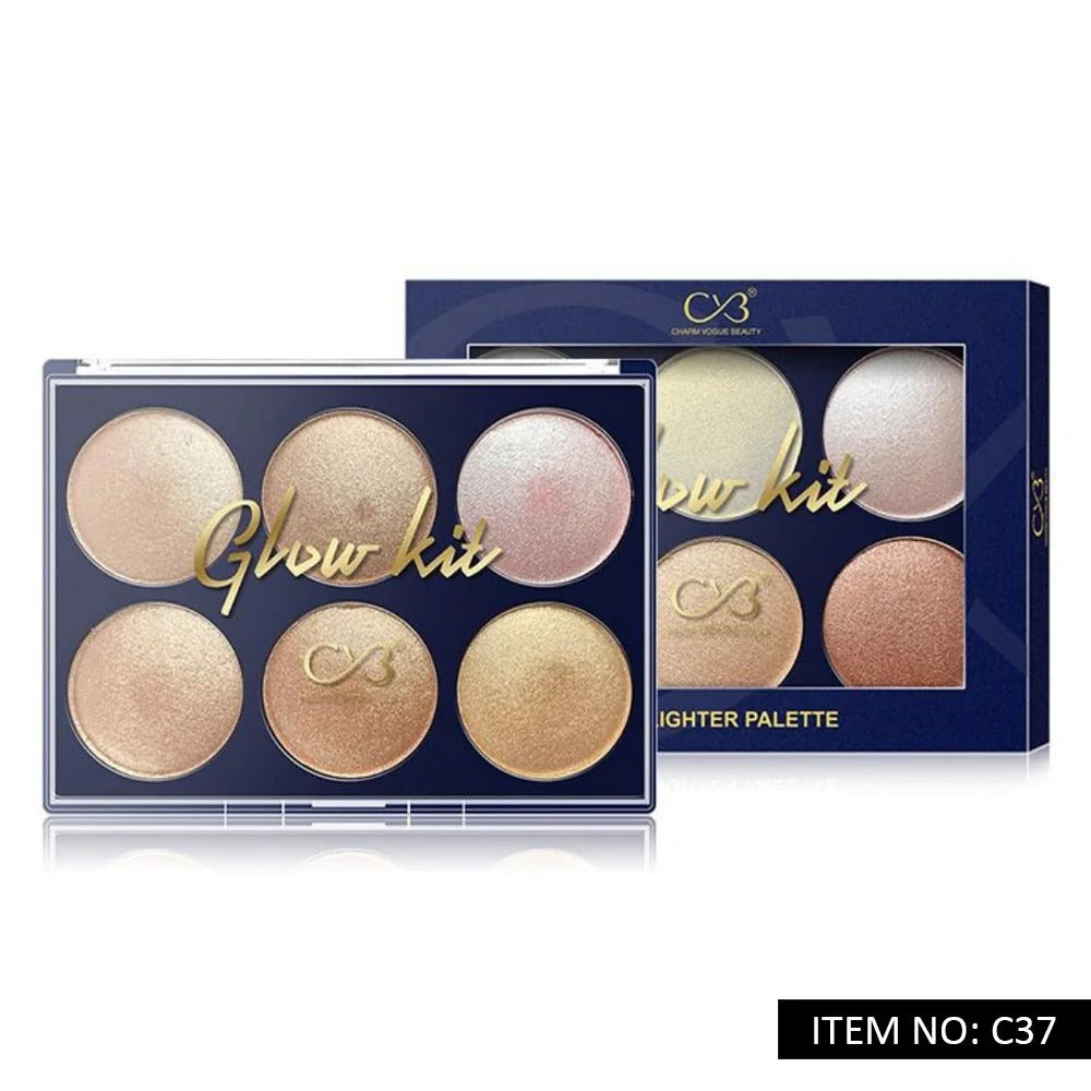 CVB GLOW KIT HIGHLIGHTER PALETTE C37