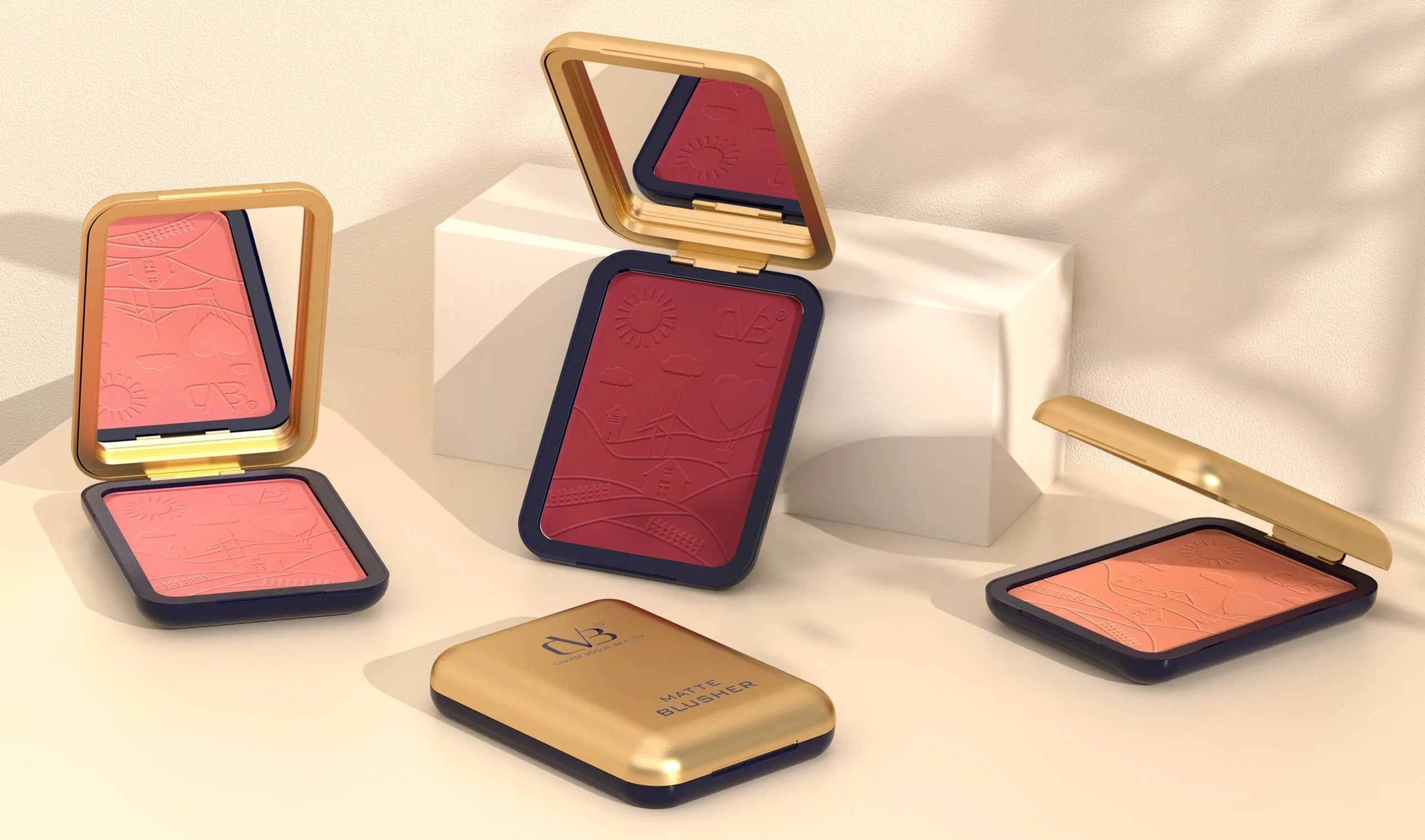 CVB PURE ROUGE LIGHTWEIGHT MATTE BLUSHER C120