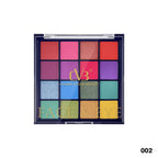 Cvb Face & Eye 16 Colors Eyeshadow Palette