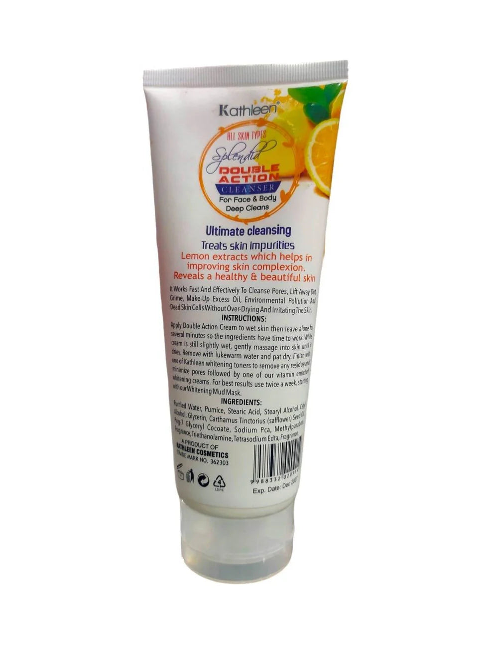 Kathleen Double Action Cleanser 200ml