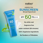 Maliao Green Tea Water Sunscreen SPF 60 PA+++