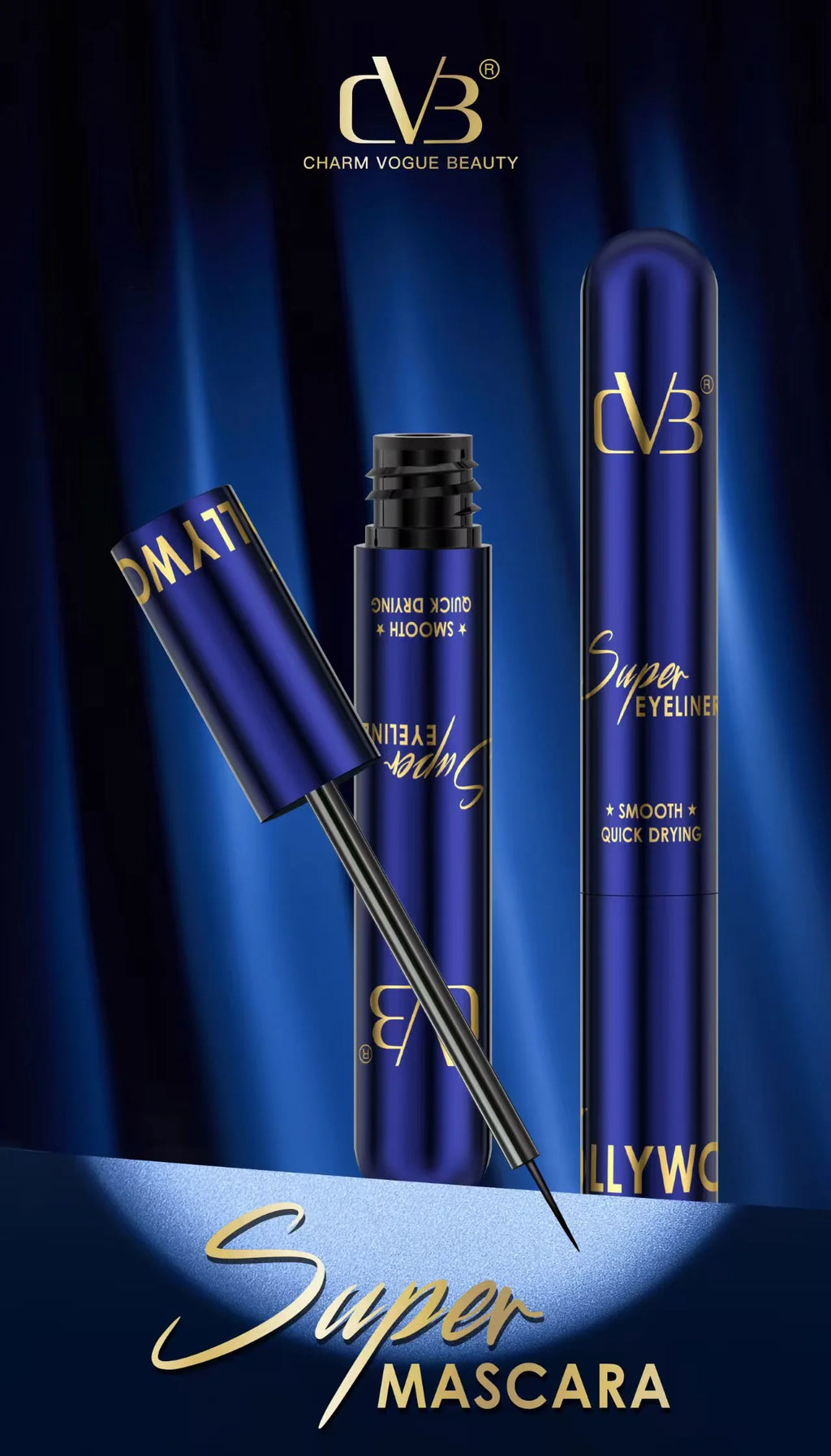 CVB SUPER EYELINER SMOOTH QUICK DRYING