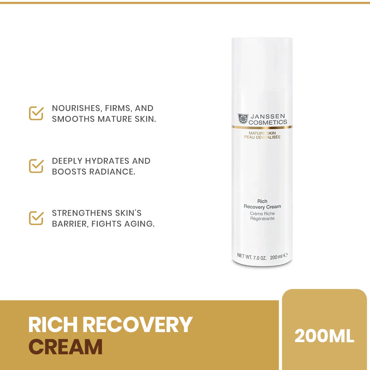 Janssen -Rich recovery cream 200ML